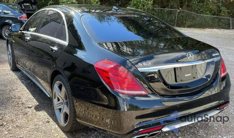 2015 Mercedes-Benz S 63 Amg from USA, damaged, VIN WDDUG7JB6FA151150